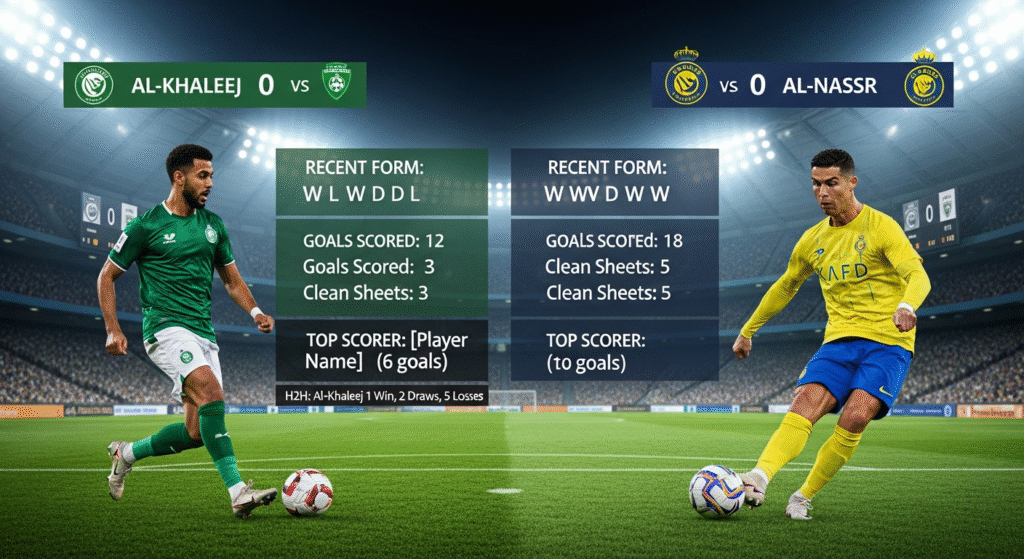 Al-Khaleej vs Al-Nassr